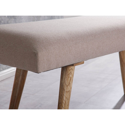 Artikelbild 4 für WOHNLING Sitzbank WL5.329 beige Stoff 117,0 cm, Artikelnummer 545261