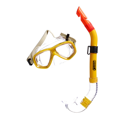 Artikelbild für BEST®SPORTING Schnorchelset ANACONDA Jugend gelb, 1 Set, Artikelnummer 987127