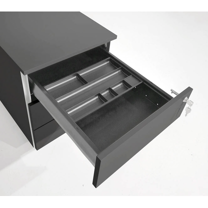 Artikelbild 11 für Kerkmann Prime Rollcontainer anthrazit 3 Auszüge 42,0 x 80,0 x 54,0 cm, Artikelnummer 120989