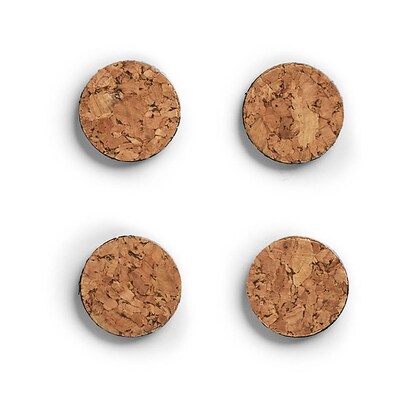 Artikelbild für Zeller Kork Magnete braun, Kork Ø 2,8 x 0,3 cm, 4 St., Artikelnummer 164979