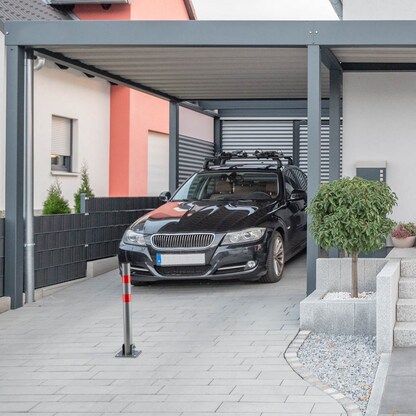 Artikelbild 6 für relaxdays Absperrpfosten grau/rot, 1 St., Artikelnummer 473944