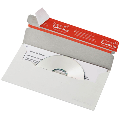 Artikelbild 3 für ColomPac® CD-Versandtaschen weiß, 20 St., Artikelnummer 896571