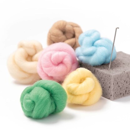 Artikelbild 2 für folia Bastelfilz-Set Rainbow 36-tlg. mehrfarbig, Artikelnummer 130647