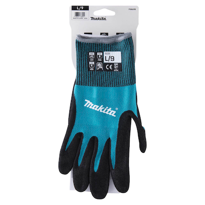 Artikelbild 16 für makita unisex Arbeitshandschuhe Nitril blau Größe 9, 1 Paar, Artikelnummer 634653