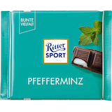 Artikelbild 1 für Ritter SPORT PFEFFERMINZ Schokolade 100,0 g, Artikelnummer 167052
