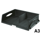 Artikelbild 1 für LEITZ Briefablage Sorty A3 quer Jumbo schwarz DIN A3 quer, 1 St., Artikelnummer 142471
