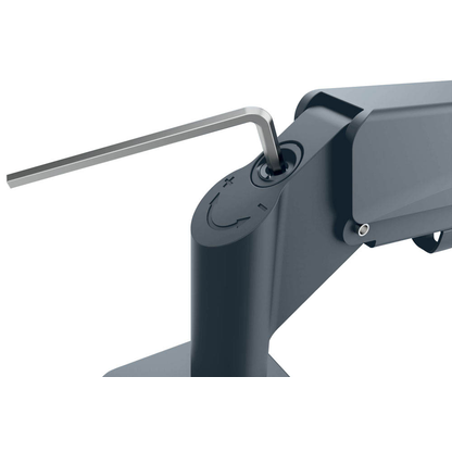 Artikelbild 7 für LEITZ Monitor-Halterung Ergo 64890089 dunkelgrau für 1 Monitor, Tischklemme, Artikelnummer 103709