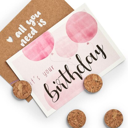 Artikelbild 2 für Zeller Kork Magnete braun, Kork Ø 2,8 x 0,3 cm, 4 St., Artikelnummer 164979