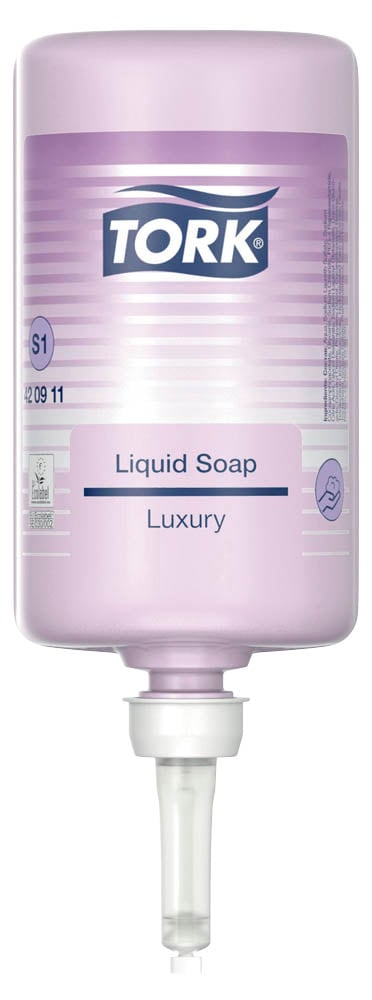 Tork Sensitive Hand Flüssigseife S1 – 1000 Ml, Dermatologisch Getestet, Allergiefreundlich, Für Häufiges Händewaschen