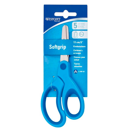 Artikelbild 2 für WESTCOTT Kinderschere Softgrip blau 13,0 cm, Artikelnummer 779807