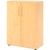 Artikelbild 1 für HAMMERBACHER Aktenschrank 938T3, V938T3/3/3/BS ahorn 2 Fachböden 80,0 x 42,0 x 110,0 cm, Artikelnummer 993253