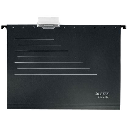 Artikelbild 2 für LEITZ Hängemappen ALPHA® recycle 1921 schwarz, 10 St., Artikelnummer 304184