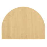 Artikelbild 1 für HAMMERBACHER Verbindungsplatte KA60 ahorn, halbrund 60,0 x 80,0 x 2,5 cm, Artikelnummer 528828