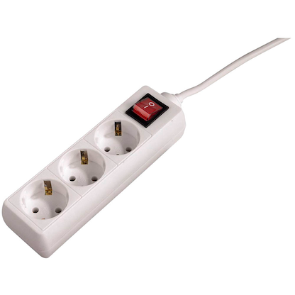 Artikelbild 2 für hama 3-fach Steckdosenleiste mit Schalter 5,0 m weiß, Artikelnummer 550975
