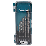 Artikelbild 1 für makita Metallbohrer-Set D-78346 HSS-GS, 6-teilig, Artikelnummer 416218