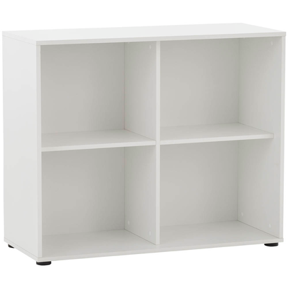 Artikelbild für MÖBELPARTNER Aktenregal 400 weiß 100,1 x 41,0 x 83,6 cm, 1 St., Artikelnummer 773954