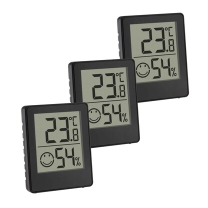 Artikelbild für TFA® 30.5039 Hygrometer schwarz, Artikelnummer 338014