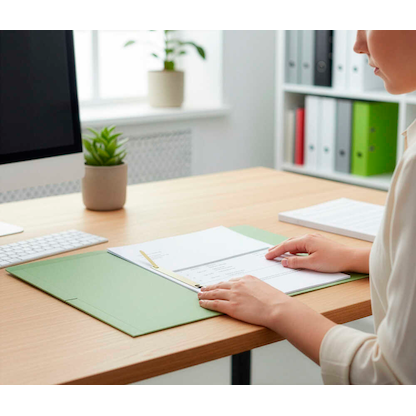 Artikelbild 4 für Wekre Deckleisten für Hefter messing, 100 St., Artikelnummer 735109