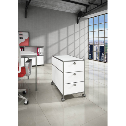 Artikelbild 6 für viasit System4 Rollcontainer weiß 3 Auszüge 42,0 x 78,0 x 62,0 cm, Artikelnummer 214130