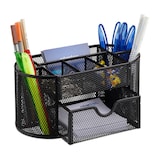 Artikelbild 1 für relaxdays Schreibtisch-Organizer schwarz Metall 9 Fächer 22,0 x 11,0 x 10,5 cm, Artikelnummer 516801