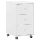 Artikelbild 1 für MÖBELPARTNER 400 Rollcontainer weiß 3 Auszüge 32,6 x 39,1 x 59,7 cm, Artikelnummer 774044