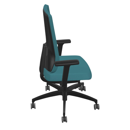 Artikelbild 3 für Dauphin Bürostuhl Indeed operator Stoff grün, Gestell schwarz, Artikelnummer 124986