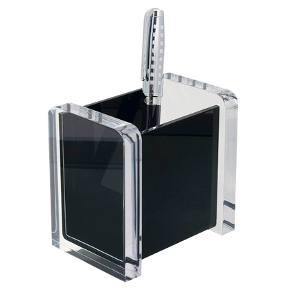 Artikelbild 3 für WEDO Schreibtischset Acryl Exklusiv glasklar/schwarz, Artikelnummer 782656