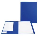 Artikelbild 1 für HERMA Schnellhefter Kunststoff dunkelblau DIN A4, 3 St., Artikelnummer 555403