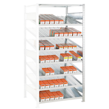 Artikelbild 1 für SCHULTE Anbau-Schrägbodenregal 13611-130 silber 130,0 x 50,0 x 200,0 cm, Artikelnummer 855698