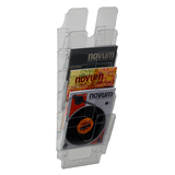 Artikelbild 1 für DURABLE Wandprospekthalter Flexiplus transparent DIN A4 hoch 6 Fächern 24,7 x 10,0 x 74,5 cm, 1 St., Artikelnummer 483610