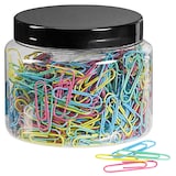 Artikelbild 1 für Gowi Büroklammern farbsortiert Nylon, 500 St., Artikelnummer 803128
