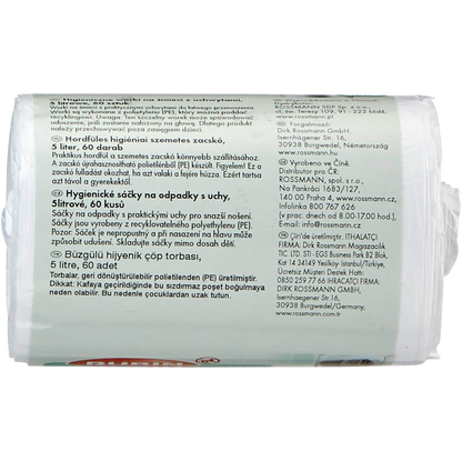 Artikelbild 3 für RUBIN Kosmetikbeutel 5,0 l weiß, 60 St., Artikelnummer 213134