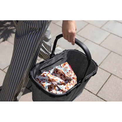 Artikelbild 2 für reisenthel® Einkaufskorb carrybag twist silver Kunstfaser grau, Artikelnummer 315786