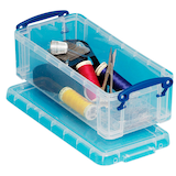 Artikelbild 1 für Really Useful Box Aufbewahrungsbox 0,9 l transparent 22,0 x 10,0 x 7,0 cm, 1 St., Artikelnummer 137083
