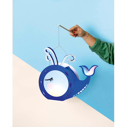 Artikelbild 3 für folia Bastelset Laternenrohling rund sortiert gelb/rot/grün/blau/schwarz, Artikelnummer 130908