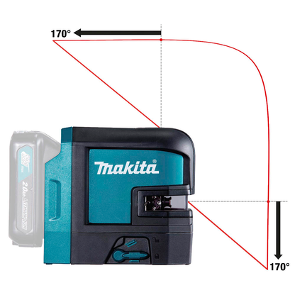 Artikelbild 4 für makita SK106DZ Akku-Kreuzlinienlaser 12,0 V, ohne Akku, Artikelnummer 308329
