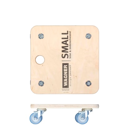Artikelbild 5 für WAGNER® design yourself Transportroller MM 1353 birke 29,0 x 29,0 x 8,6 cm bis 250,0 kg, Artikelnummer 419917