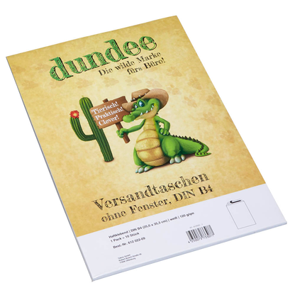 Artikelbild 3 für dundee Versandtaschen DIN B4 ohne Fenster weiß 10 St., Artikelnummer 612022