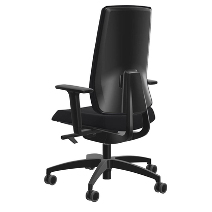 Artikelbild 2 für Dauphin Bürostuhl Indeed operator Stoff schwarz, Gestell schwarz, Artikelnummer 125639