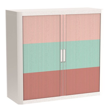 Artikelbild für PAPERFLOW easyOffice Colour Rollladenschrank 61556 2 Fachböden 110,0 x 41,5 x 104,0 cm, Artikelnummer 210338