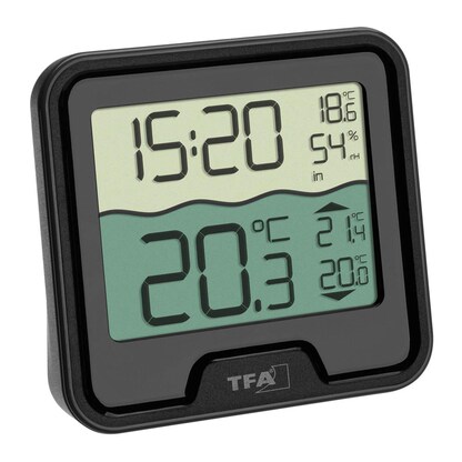 Artikelbild 2 für TFA® 30.3066 MARBELLA Poolthermometer schwarz, Artikelnummer 338036