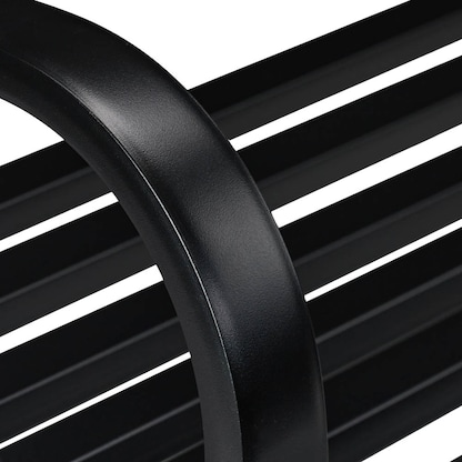 Artikelbild 5 für relaxdays Gartenbank 10030988_46 schwarz Metall 127,5 cm, Artikelnummer 770659