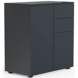 Artikelbild 1 für VCM my home Kommode Dalosa, 918338 anthrazit 70,0 x 39,0 x 76,5 cm, 1 St., Artikelnummer 911323