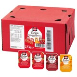 Artikelbild 1 für SCHWARTAU Extra Mix Erdbeere, Aprikose, Sauerkirsche Konfitüre, 100 St., Artikelnummer 449209