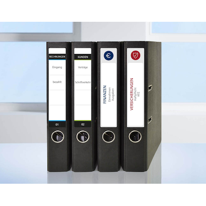 Artikelbild 9 für AVERY Zweckform Ordneretiketten L4760-25 weiß, 30 Blatt, Artikelnummer 345611