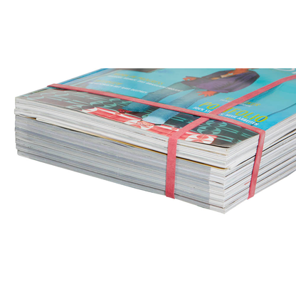 Artikelbild 2 für Gowi Gummibänder rot 1,0 cm, Ø 13,0 cm, 500,0 g, Artikelnummer 390409