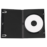 Artikelbild 1 für MediaRange 1er CD-/DVD-Hüllen schwarz, 5 St., Artikelnummer 415828