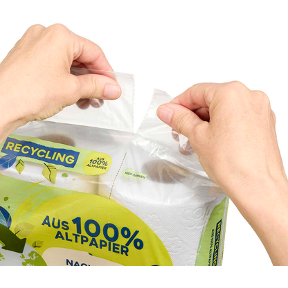 Artikelbild 5 für oecolife Toilettenpapier 3-lagig Recyclingpapier, 8 Rollen, Artikelnummer 810067