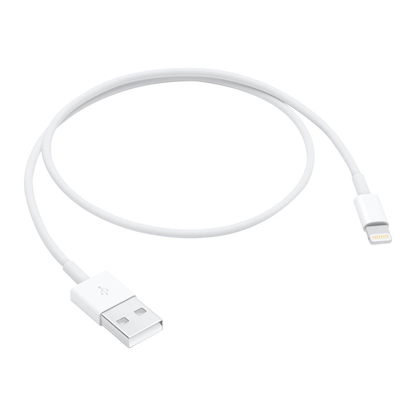 Artikelbild 2 für Apple USB 2.0 A/Lightning Kabel 0,5 m weiß, 1 St., Artikelnummer 631168