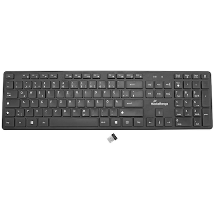 Artikelbild 3 für MediaRange MROS107 Tastatur-Maus-Set kabellos schwarz, Artikelnummer 311932